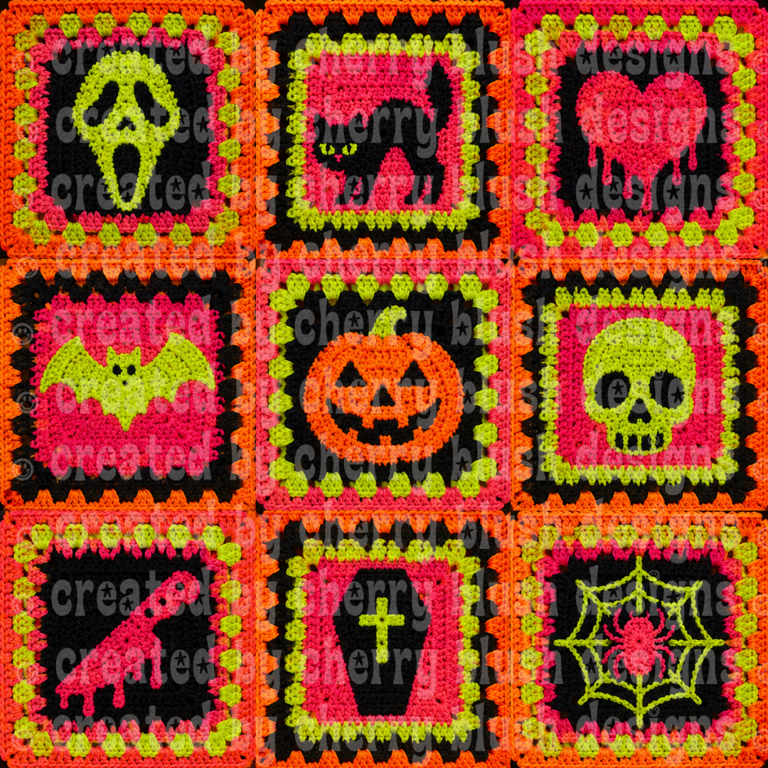 Neon Fun Crochet Seamless
