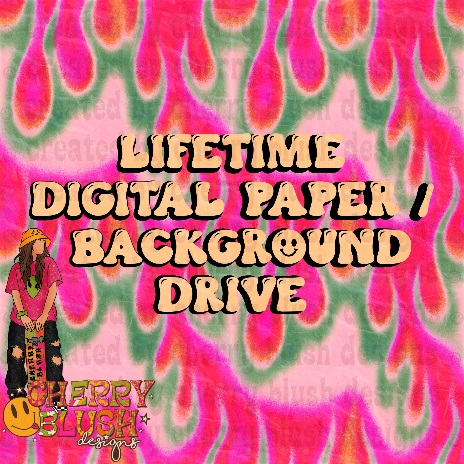 lifetime digital paper / background drive