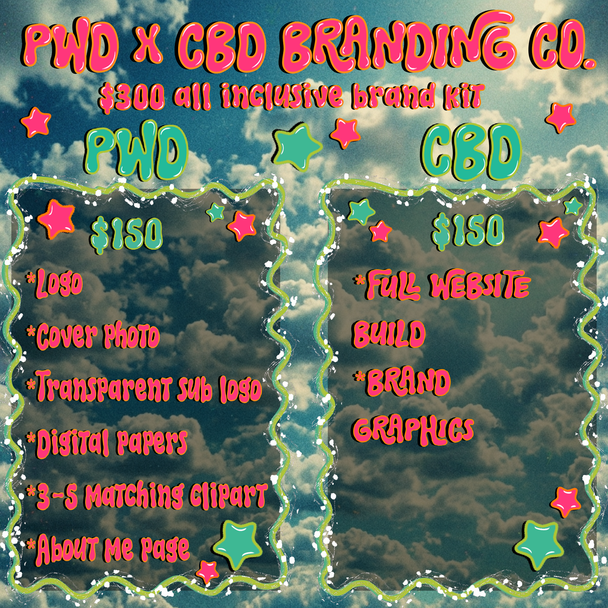 CBD x PWD Website Build Listing