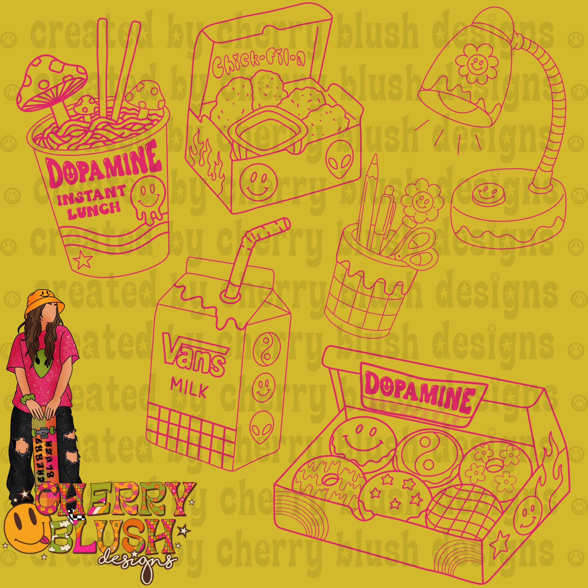 dopamine outline bundle