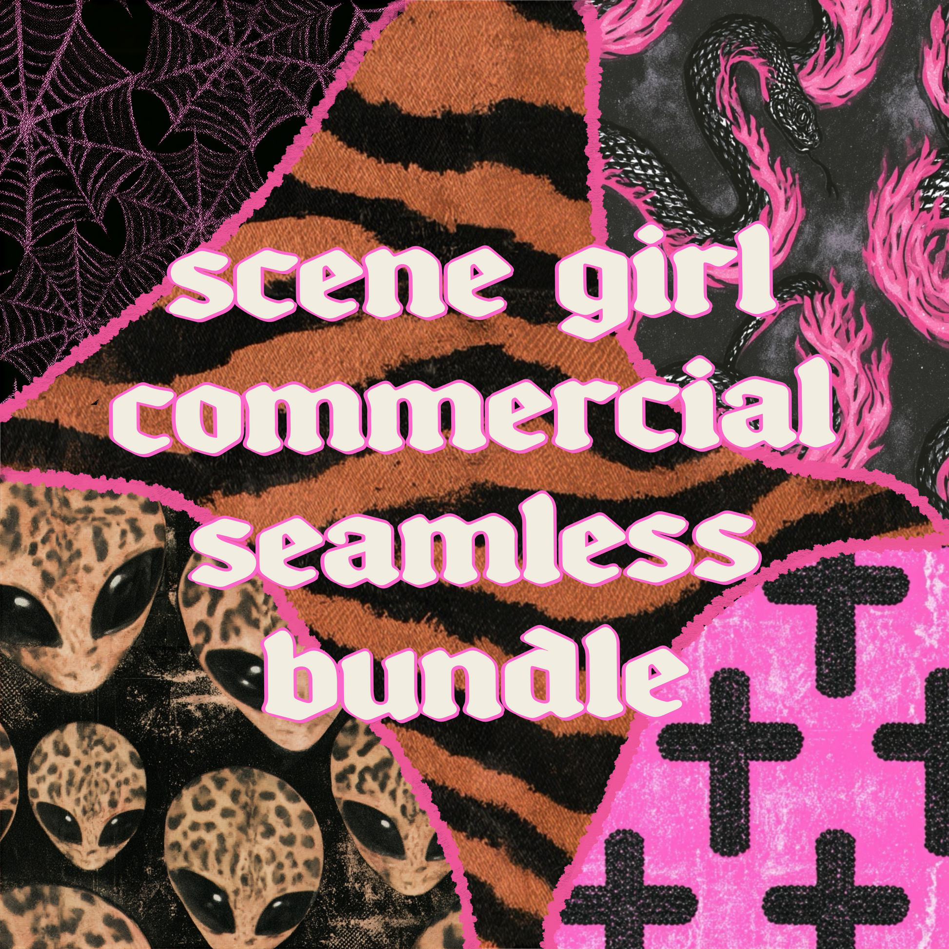 scene girl commercial seamless bundle
