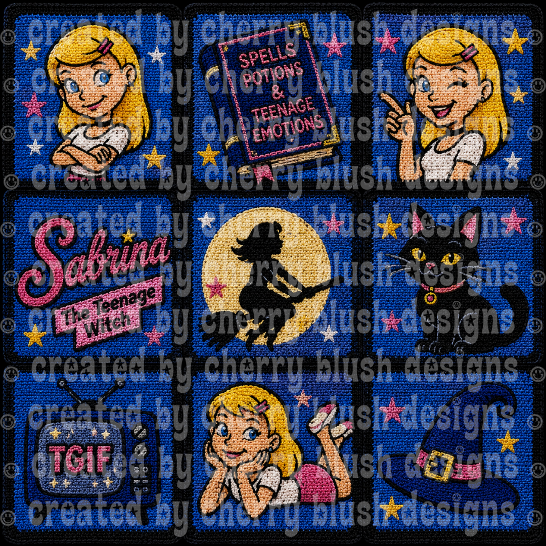 Spell Books Crochet Seamless