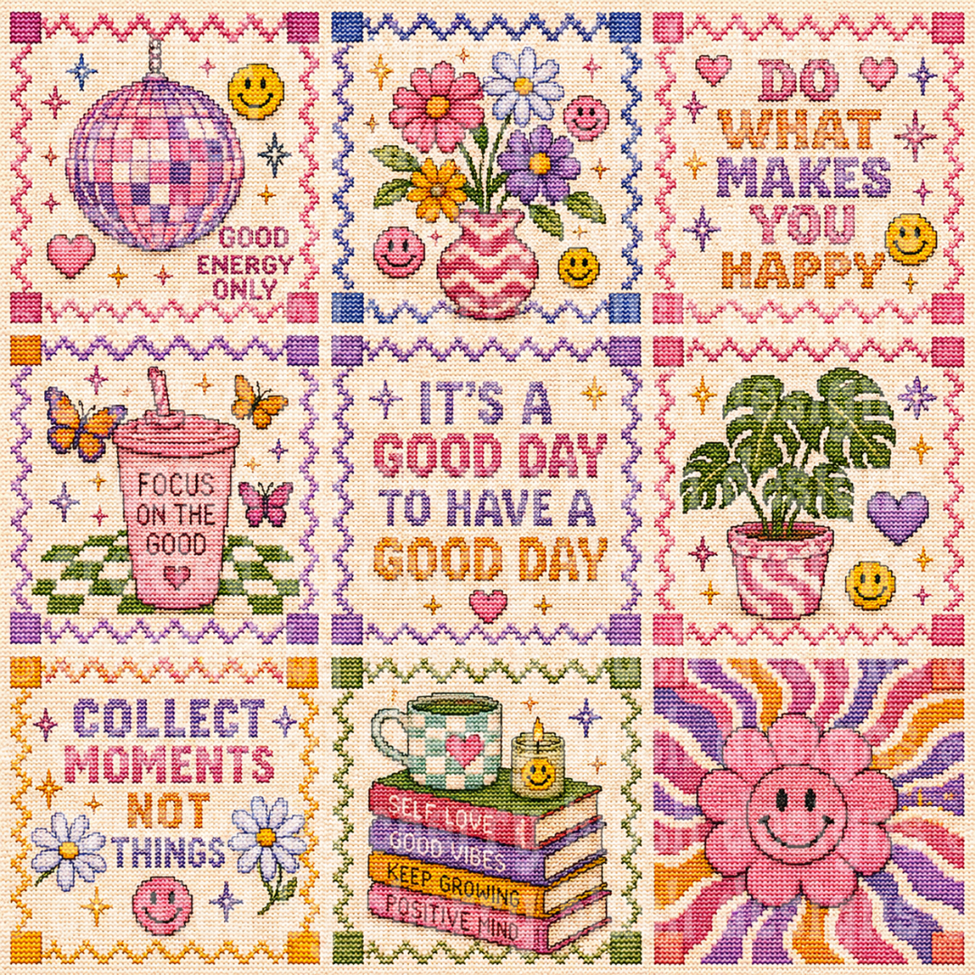 Do What Makes You Happy Crochet Seamless