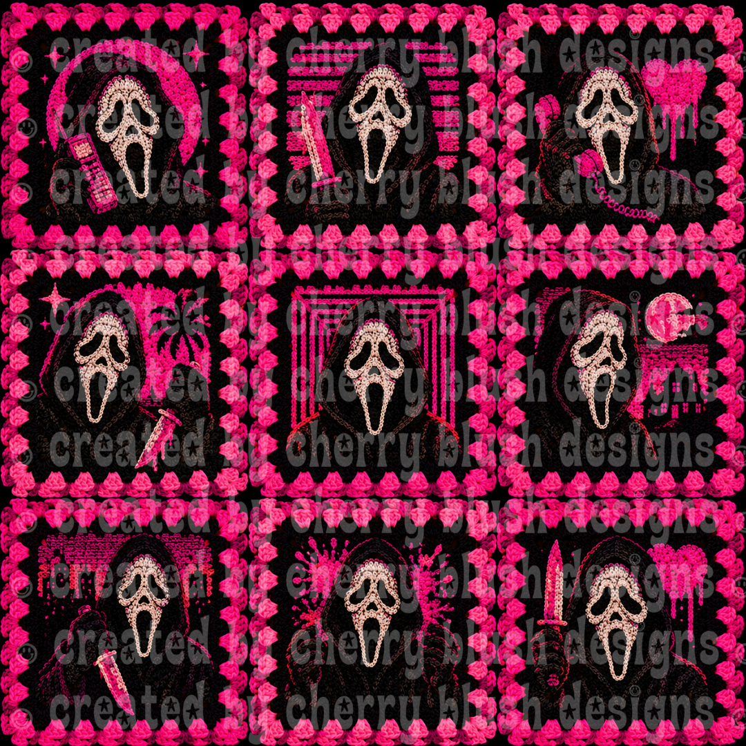 Scream Pink Crochet Seamless