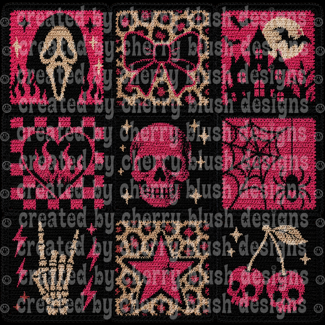 Do You Like Scary Movies? Crochet Seamless