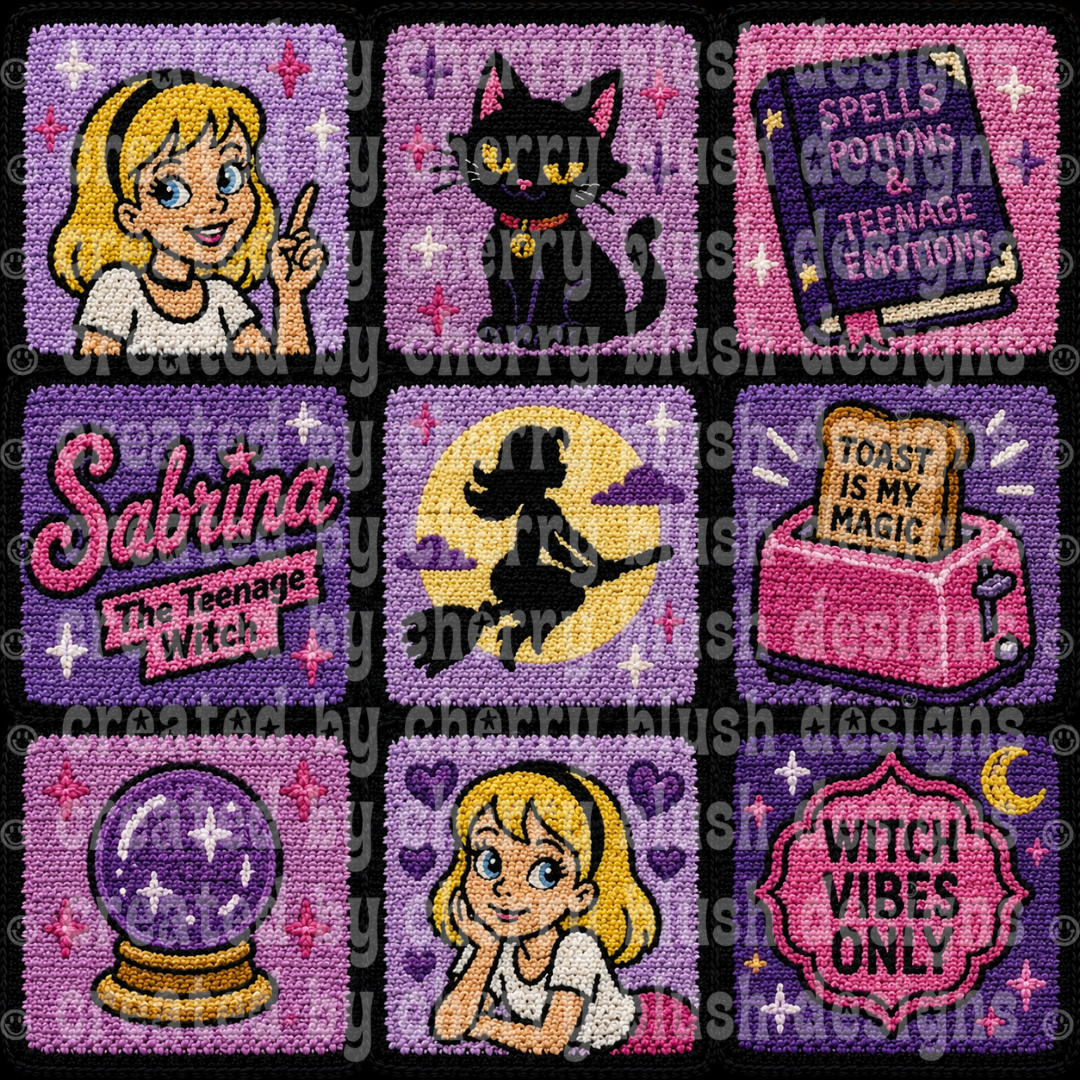 Teenage Witch Crochet Seamless