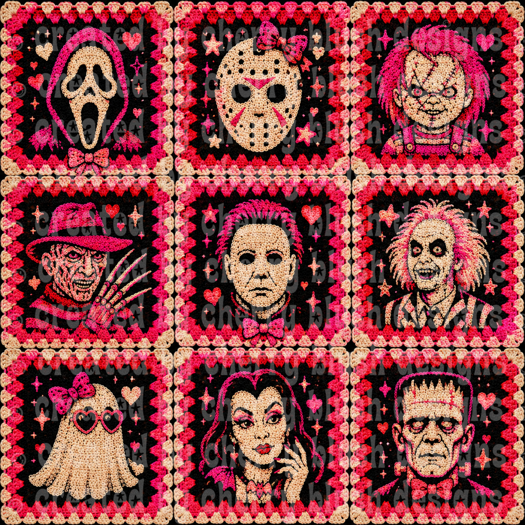 Princess Horror Crochet Seamless