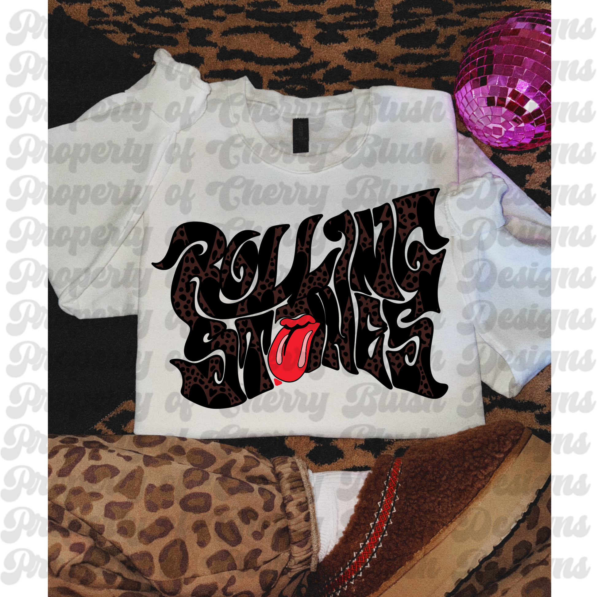 Love Bites Back Rolling Stones PNG | CBD x RGH collab