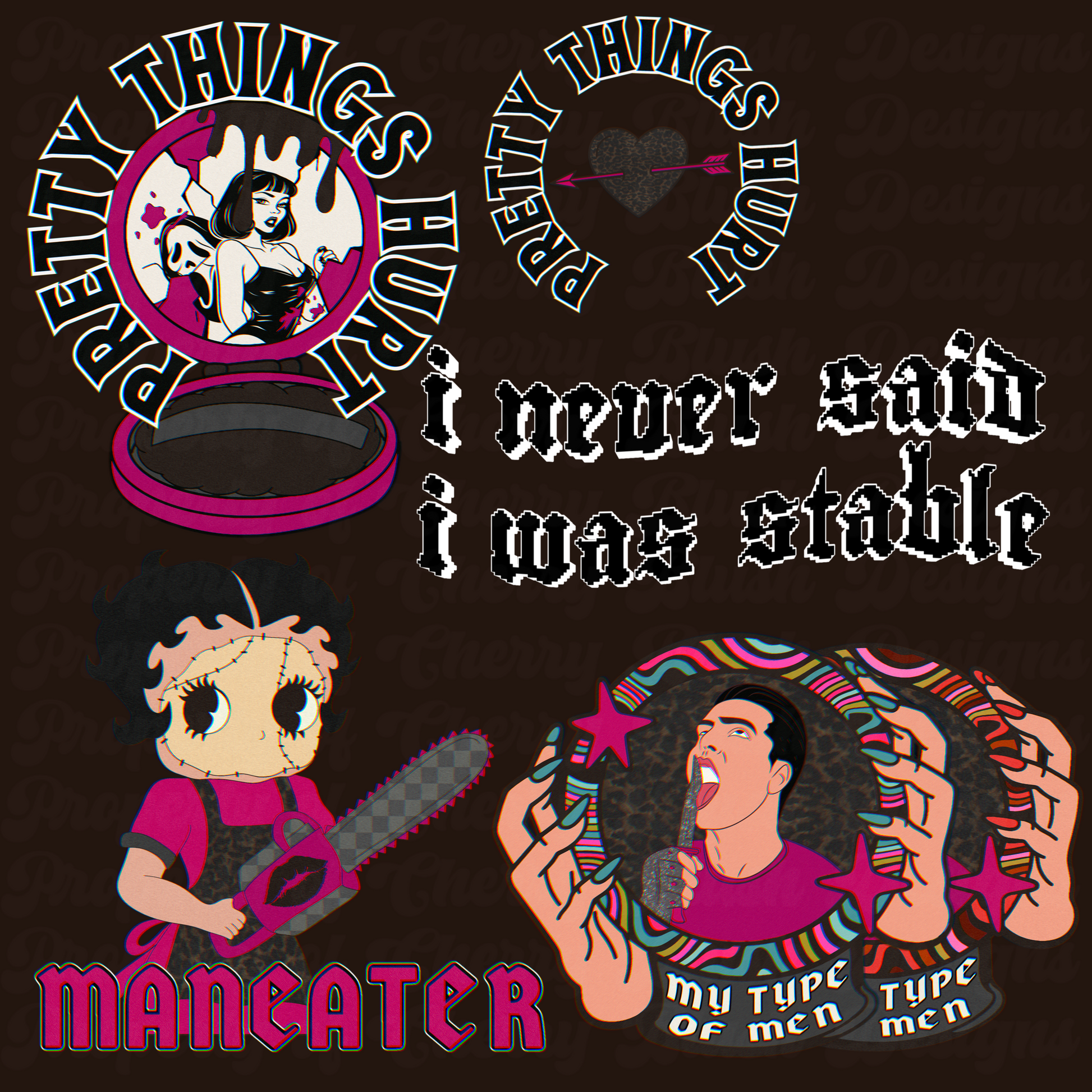 babes in the dark collab - CBD x GGD x NCD x RRDD