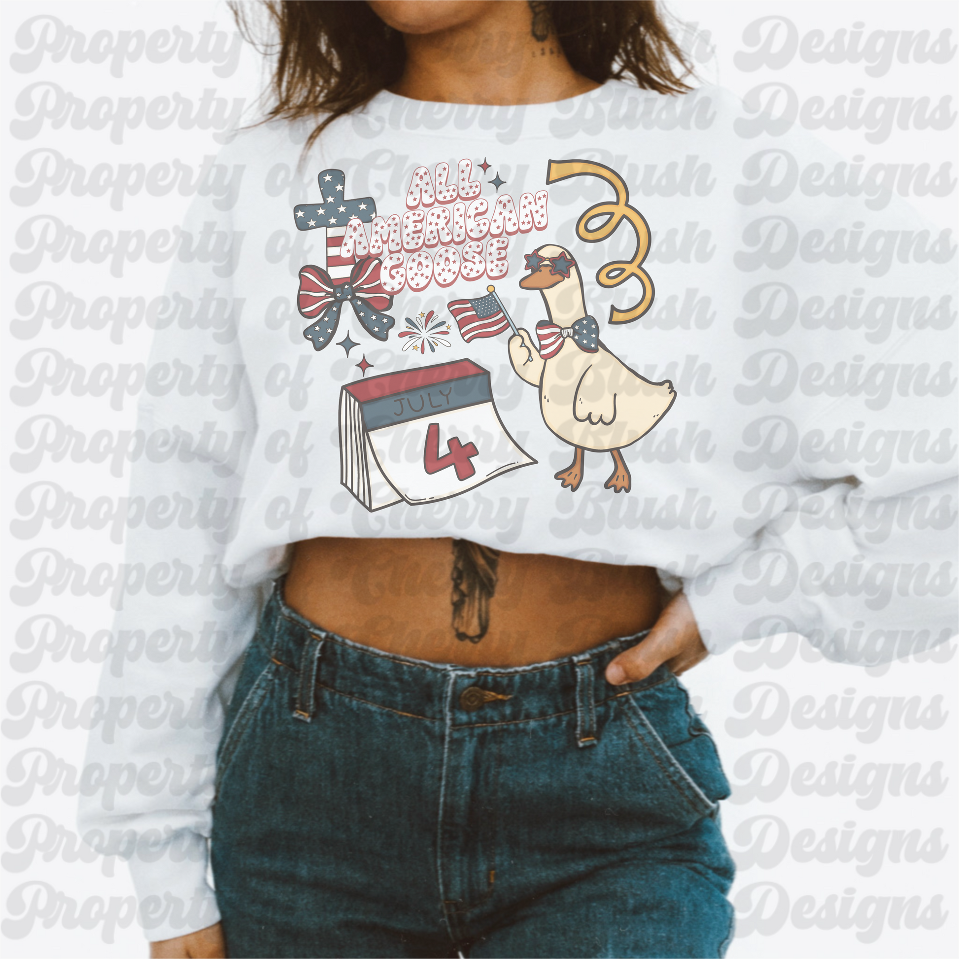 All American Goose PNG