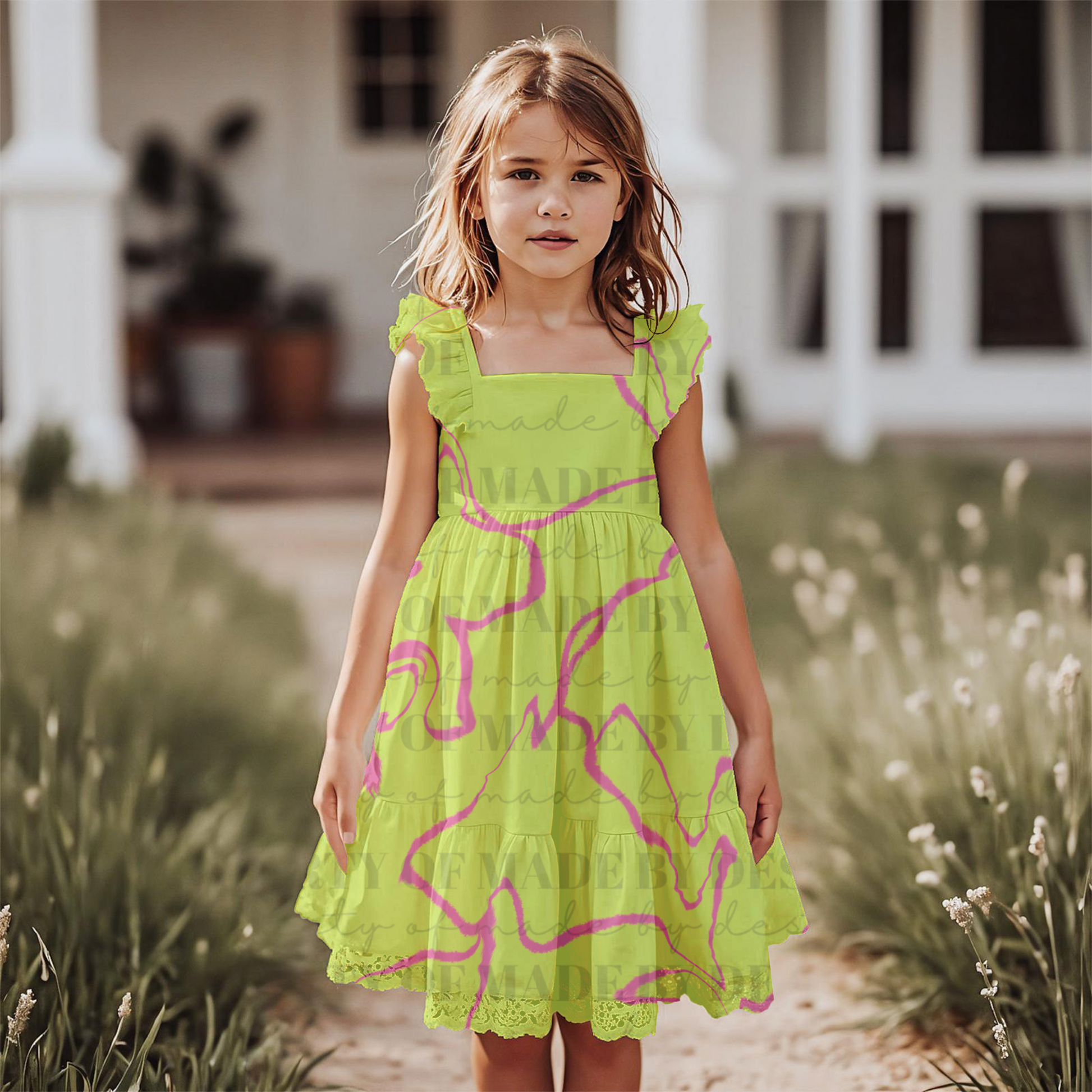 Neon Lightning Seamless PNG