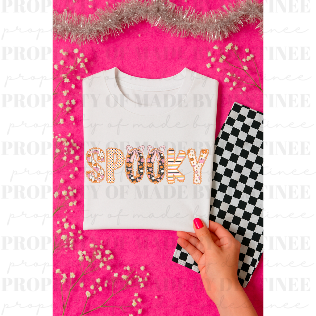 Spooky Lace Halloween Alphabet PNG Set | Cute Pumpkin Lace Letters for Sublimation, Crafts & Digital Designs