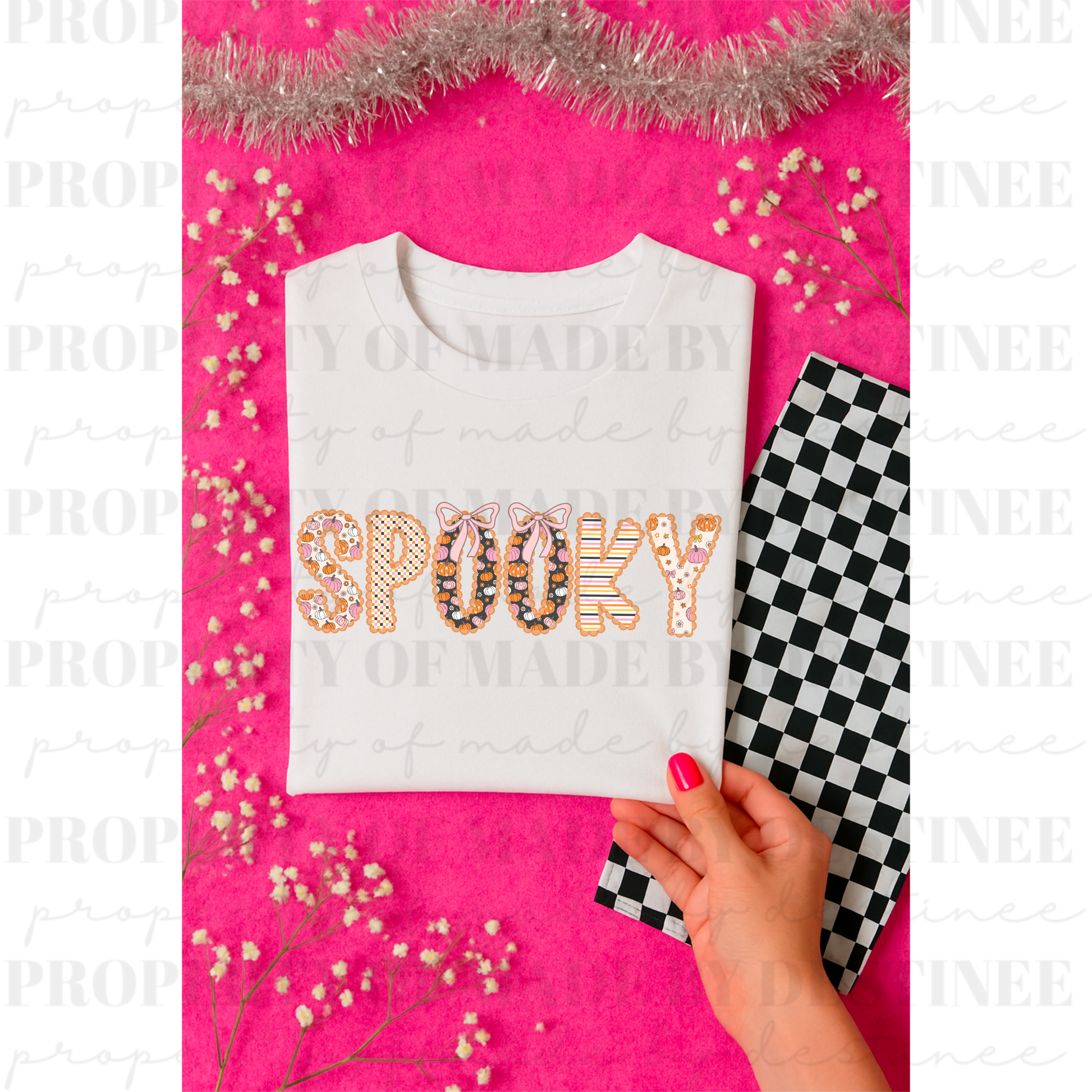 Spooky Lace Halloween Alphabet PNG Set | Cute Pumpkin Lace Letters for Sublimation, Crafts & Digital Designs