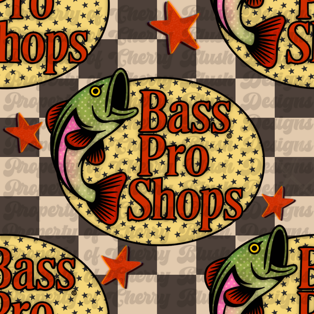 Retro Bass Fishing PNG | Vintage Lake Life Digital Design