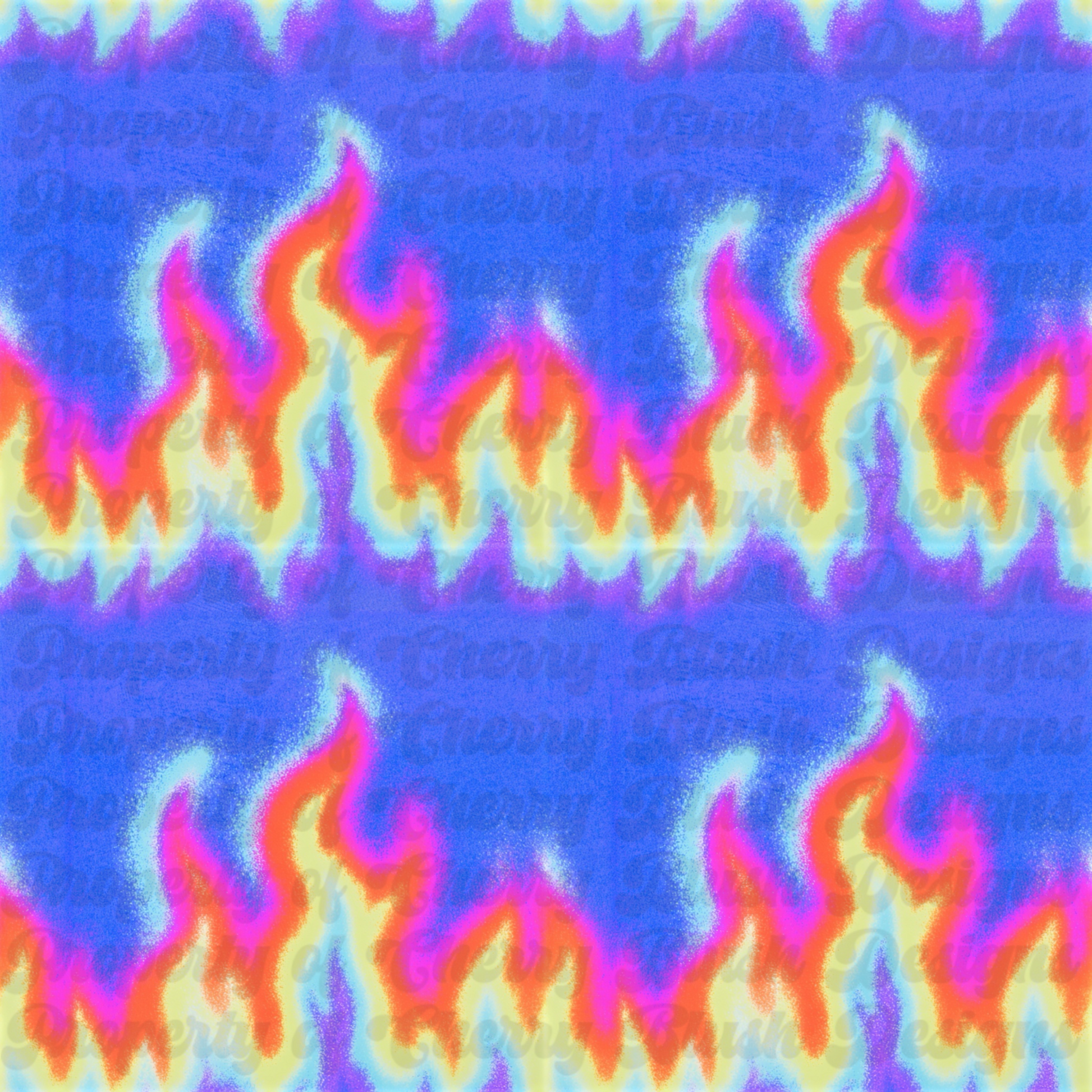 Electric Flames Background | Bright Neon Fire Digital Background PNG