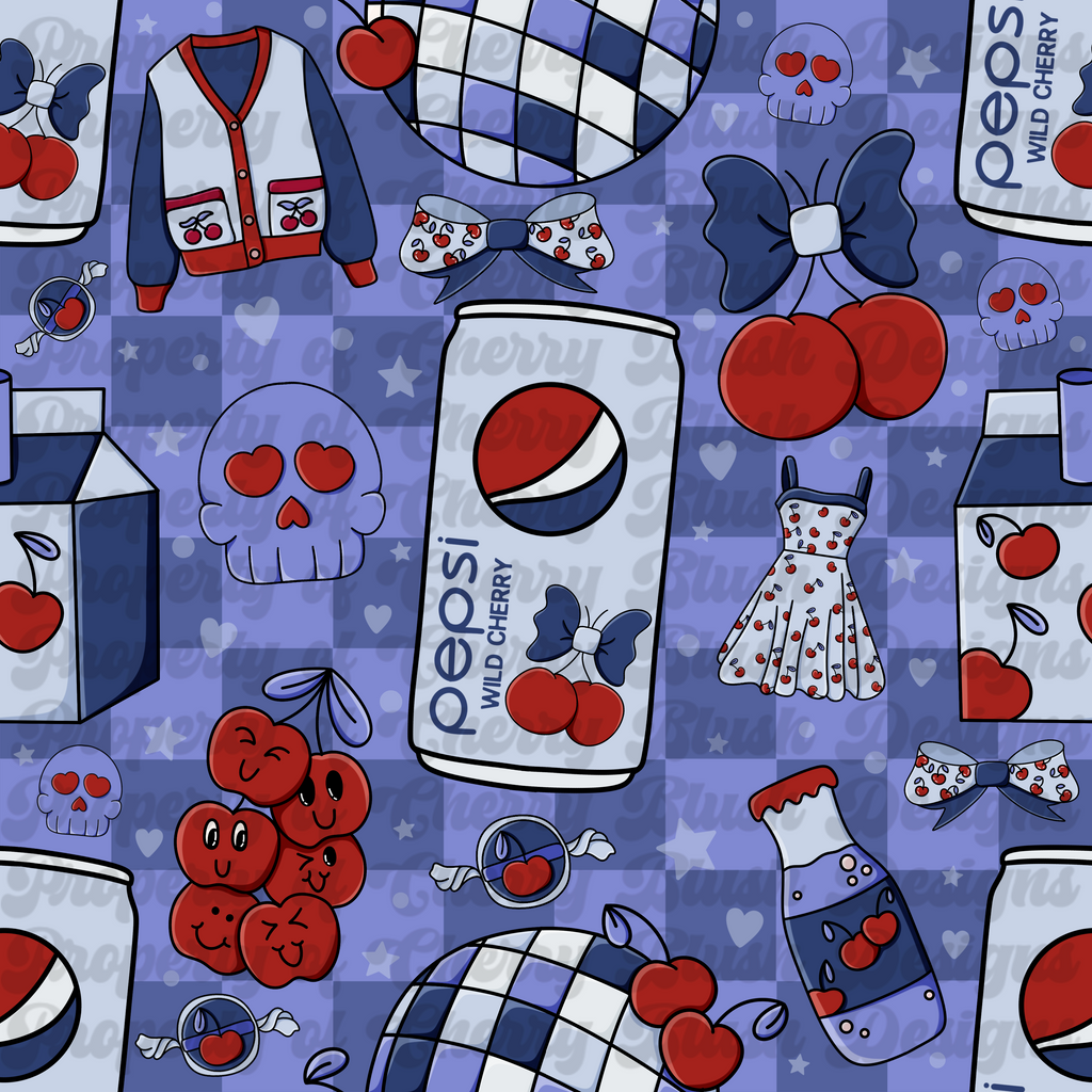 Cherrycore Crush – Seamless Design