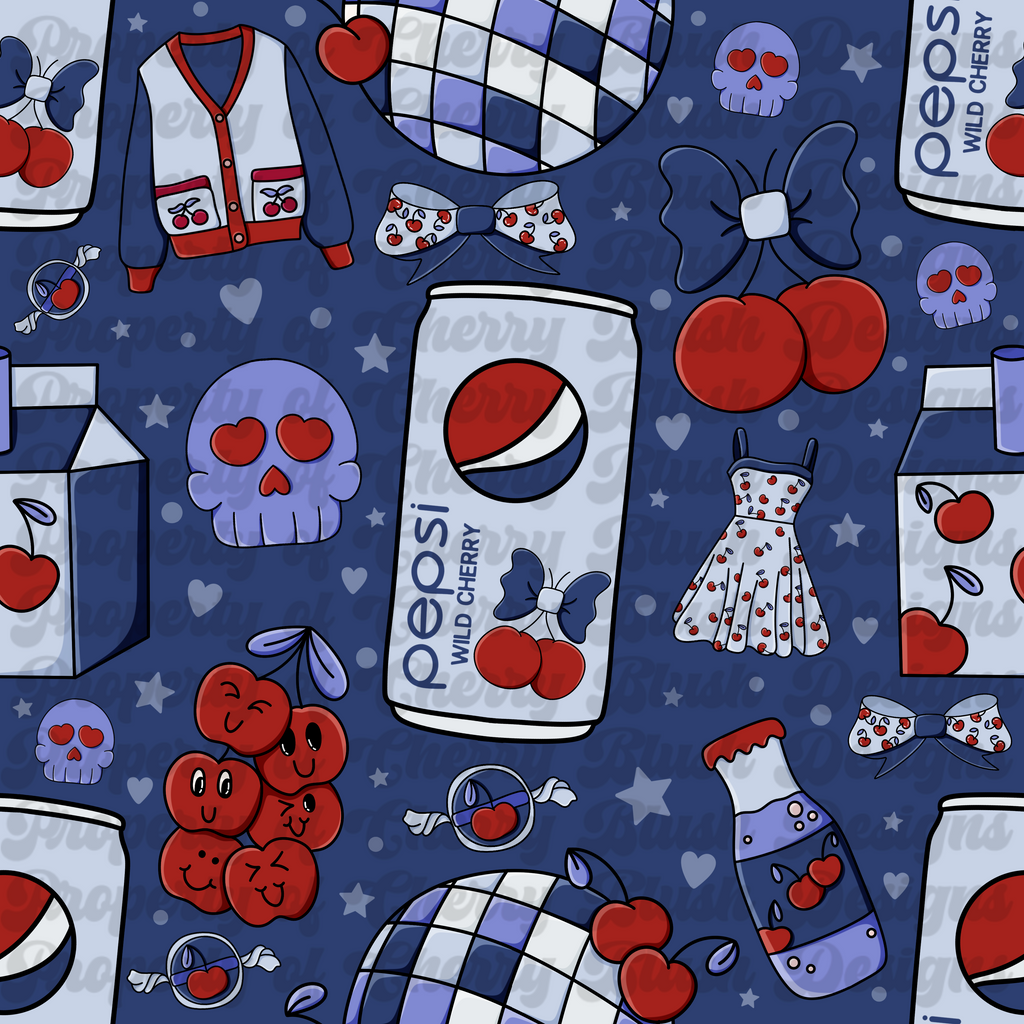 Cherrycore Crush – Seamless Design