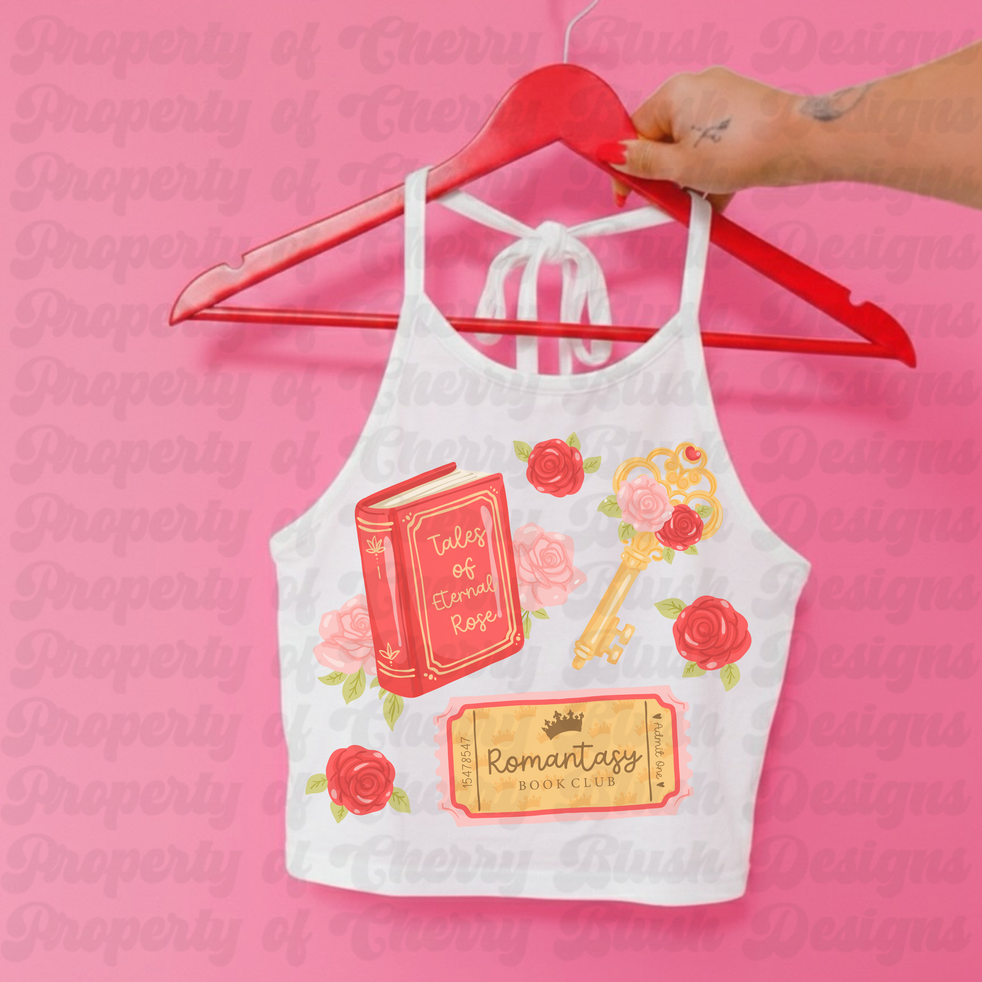 Romantasy Book Club PNG | Fantasy Romance Shirt Design