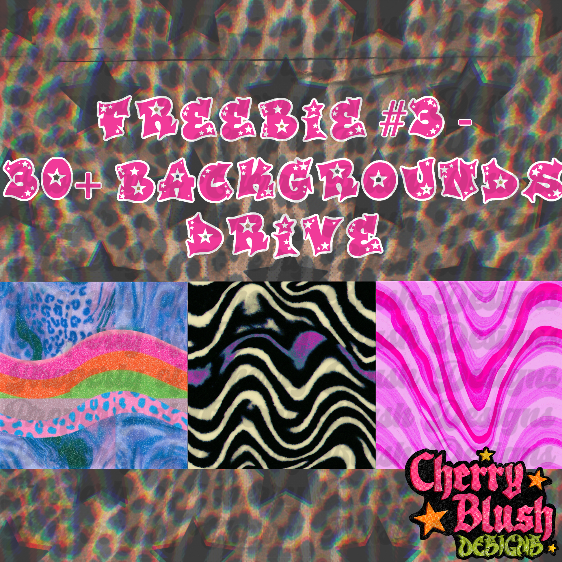 Free Backgrounds Bundle | 30+ Seamless Pattern Digital Download