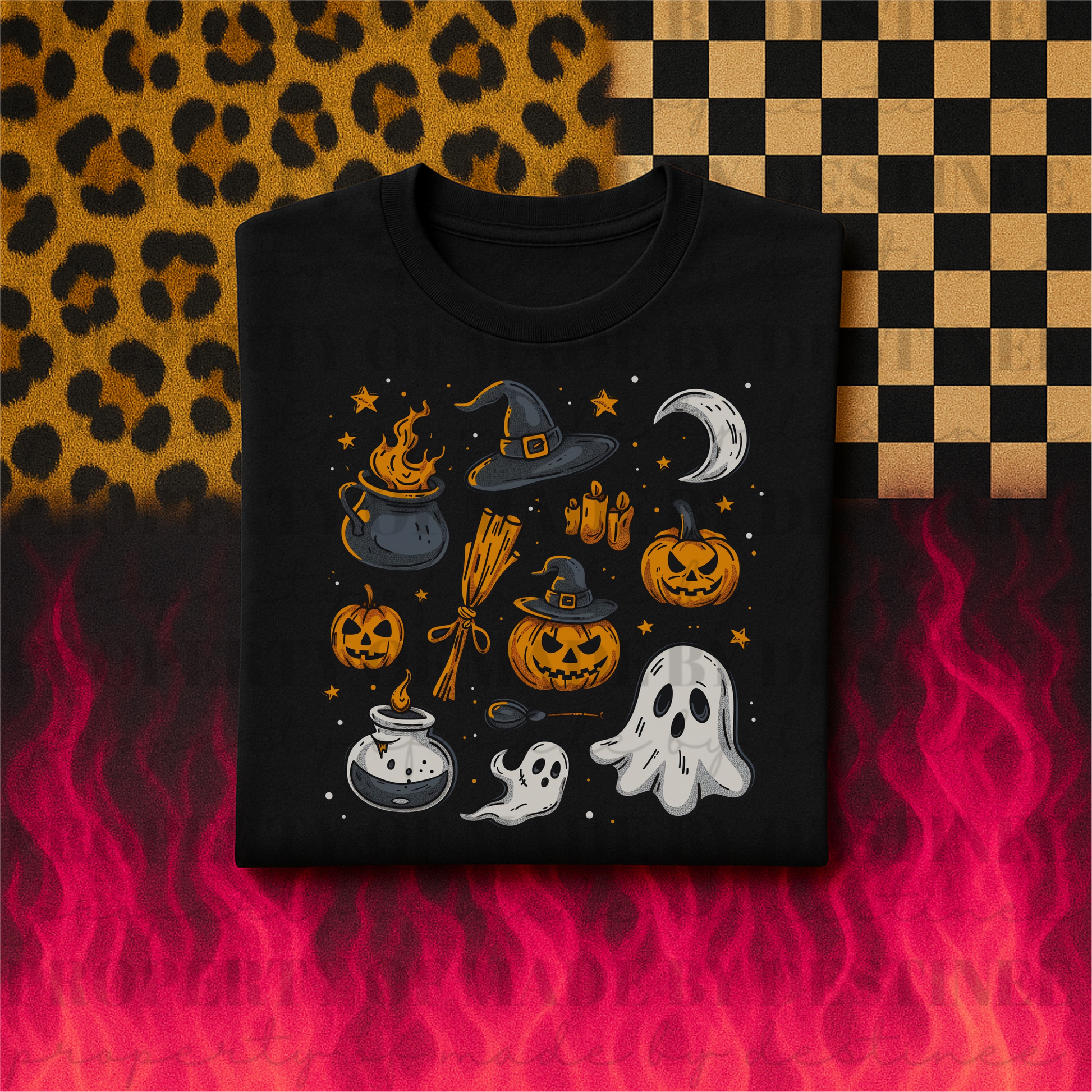 FREEBIE Spooky Halloween Clipart PNG | Pumpkins, Ghosts, Witches & More